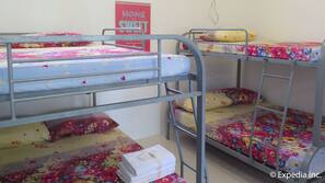 Individually decorated, individually furnished, desk, iron/ironing board