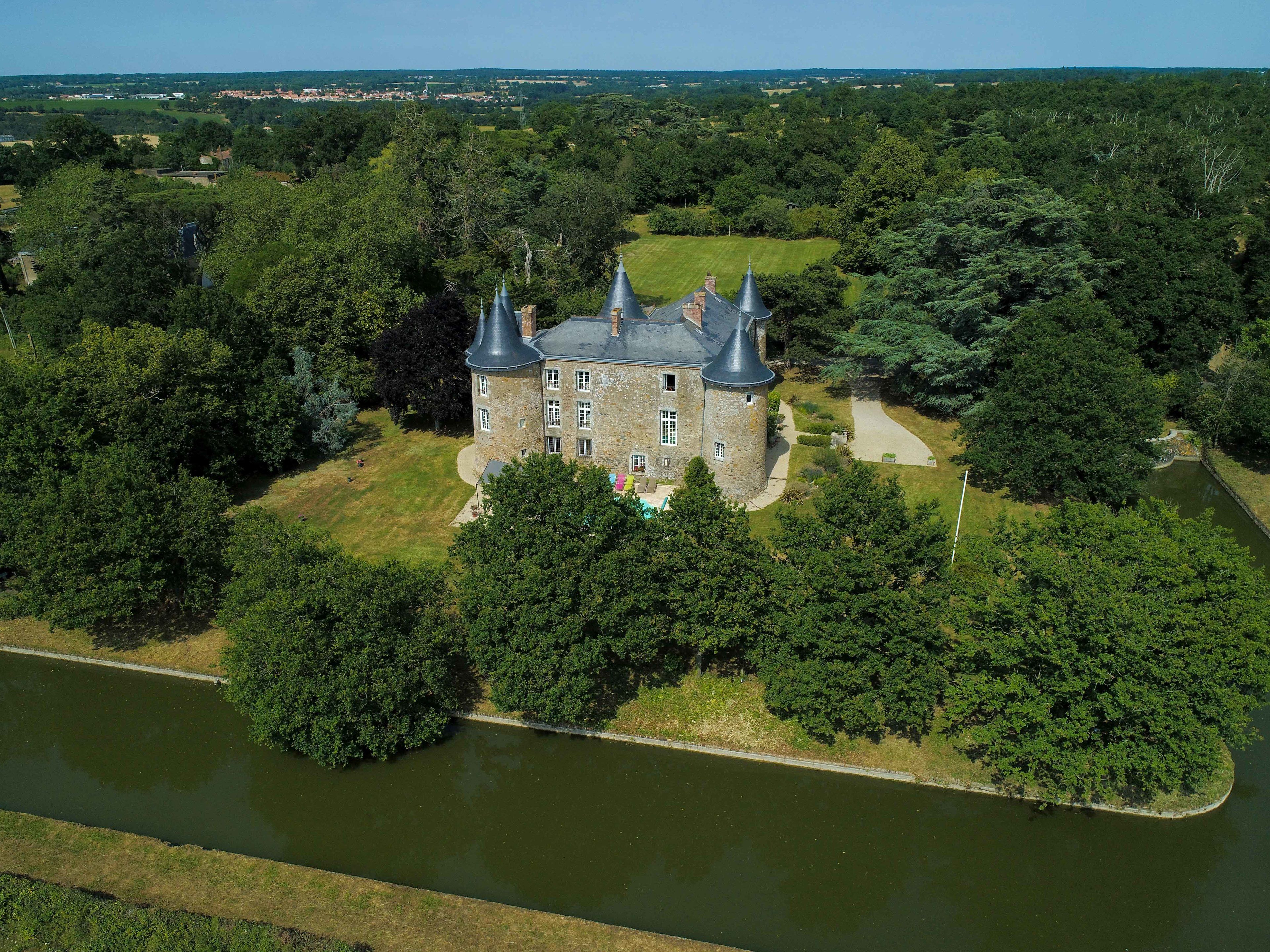Château De La Frogerie in Maulévrier, France