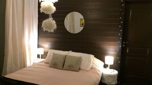 2 dormitorios, ropa de cama de alta calidad, minibar
