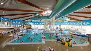 Piscina interna, piscina externa