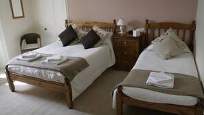 Iron/ironing board, free cots/infant beds, free wired Internet