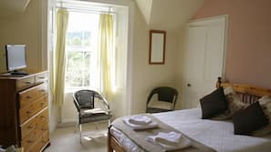 Iron/ironing board, free cots/infant beds, free wired Internet
