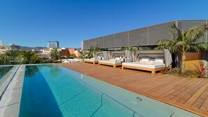 Indoor pool, outdoor pool