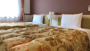 In-room safe, desk, laptop workspace, blackout drapes