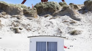Beach nearby, white sand