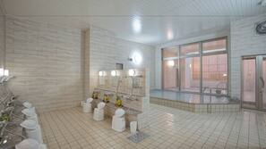 Indoor spa bath