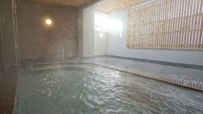 Indoor spa bath
