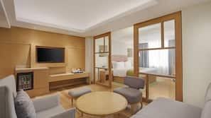 Premium bedding, minibar, in-room safe, desk