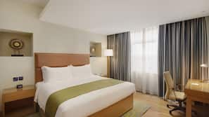 Premium bedding, minibar, in-room safe, desk