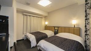 Premium bedding, desk, blackout drapes, iron/ironing board