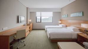 In-room safe, desk, blackout drapes, iron/ironing board