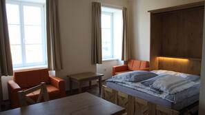 Desk, rollaway beds, free WiFi