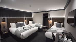 Egyptian cotton sheets, premium bedding, pillow top beds, in-room safe