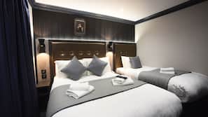 Egyptian cotton sheets, premium bedding, pillow top beds, in-room safe