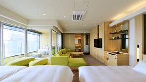 Free WiFi, linens