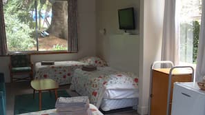 Iron/ironing board, free cots/infant beds, free WiFi