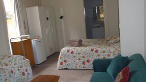 Iron/ironing board, free cots/infant beds, free WiFi