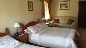 Desk, iron/ironing board, free cots/infant beds, free WiFi