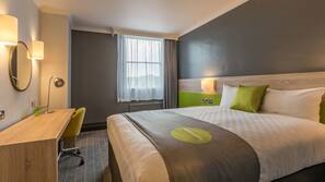 In-room safe, desk, blackout curtains, iron/ironing board