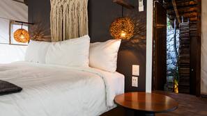 Premium bedding, minibar, in-room safe, desk