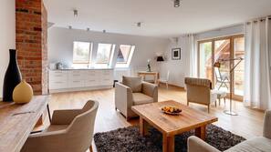 32-Zoll-Flachbildfernseher mit Satellitenempfang