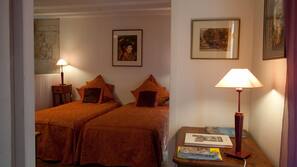 Premium bedding, blackout curtains, soundproofing, free cots/infant beds