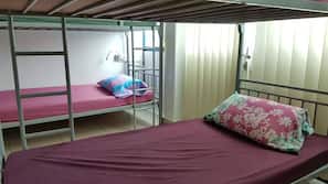 Free WiFi, bed sheets