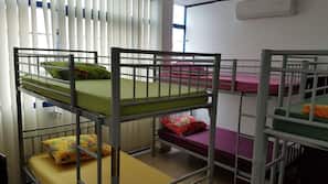 Free WiFi, bed sheets