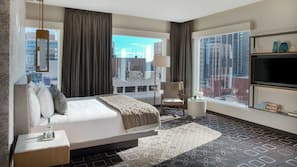 Premium bedding, minibar, in-room safe, desk