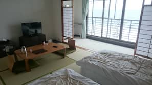 In-room safe, desk, laptop workspace, blackout curtains
