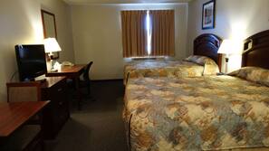 Premium bedding, desk, free WiFi