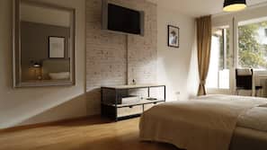 1 dormitorio y cunas o camas infantiles (de pago)