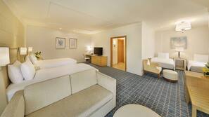 Minibar, in-room safe, desk, blackout curtains