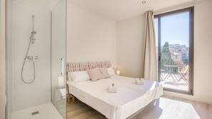 Luxe beddengoed, een strijkplank/strijkijzer, babybedden, gratis wifi