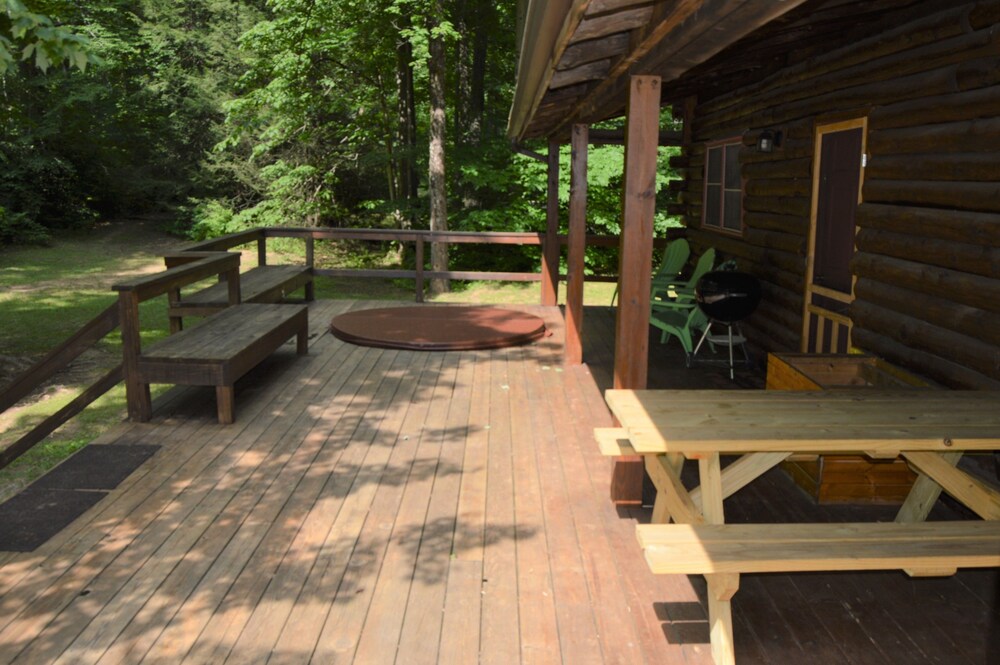 Living area, Cheat River Lodge and Cabins