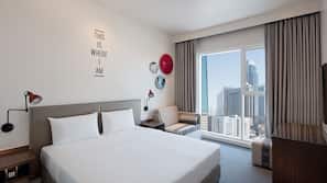 Minibar, in-room safe, desk, blackout curtains