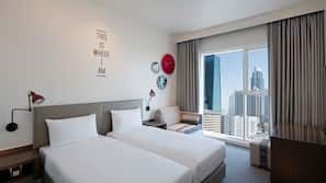 Minibar, in-room safe, desk, blackout curtains