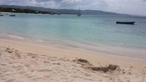 Beach nearby, white sand