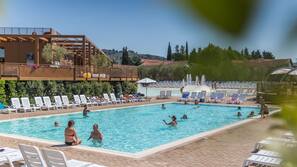 Seasonal outdoor pool