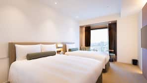 Minibar, in-room safe, blackout curtains, free cots/infant beds