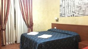 Biancheria da letto di alta qualità, una cassaforte in camera