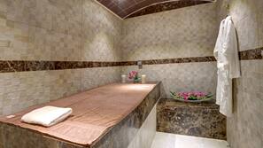 Indoor spa bath