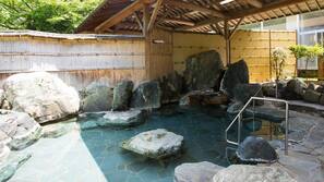 Outdoor pool, a natural pool