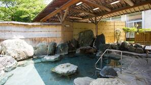 Outdoor pool, a natural pool