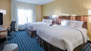 In-room safe, desk, iron/ironing board, free cribs/infant beds