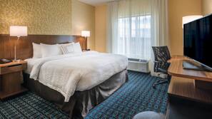 In-room safe, desk, iron/ironing board, free cribs/infant beds