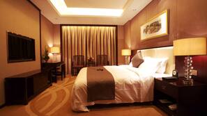 Minibar, in-room safe, desk, blackout curtains