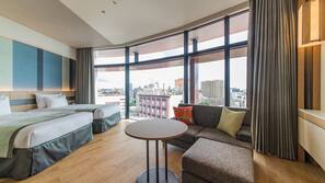 In-room safe, blackout curtains, iron/ironing board, free WiFi