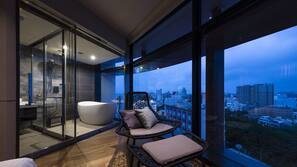 In-room safe, blackout curtains, iron/ironing board, free WiFi