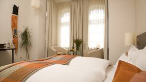 In-room safe, desk, blackout curtains, soundproofing